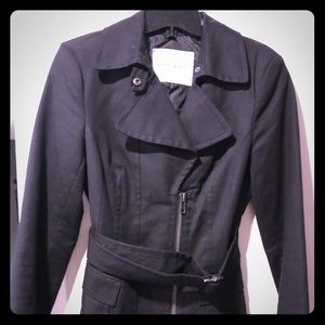 Zara black utility jacket